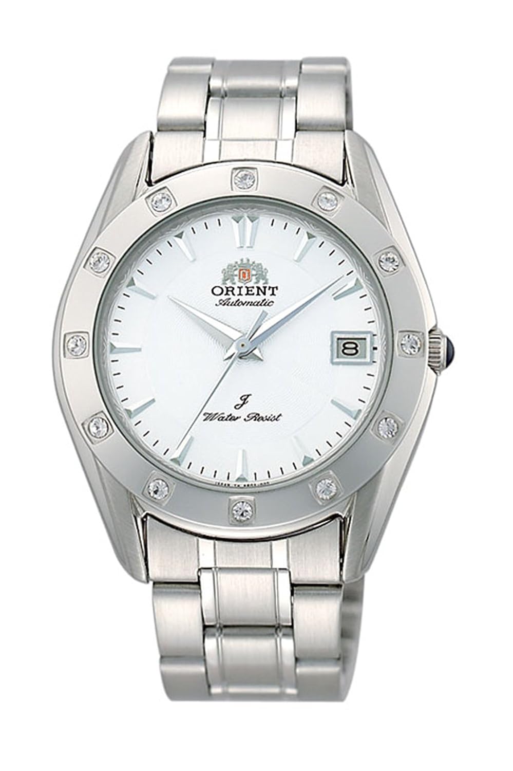 orient mens cer0s003w regal textured dial watch